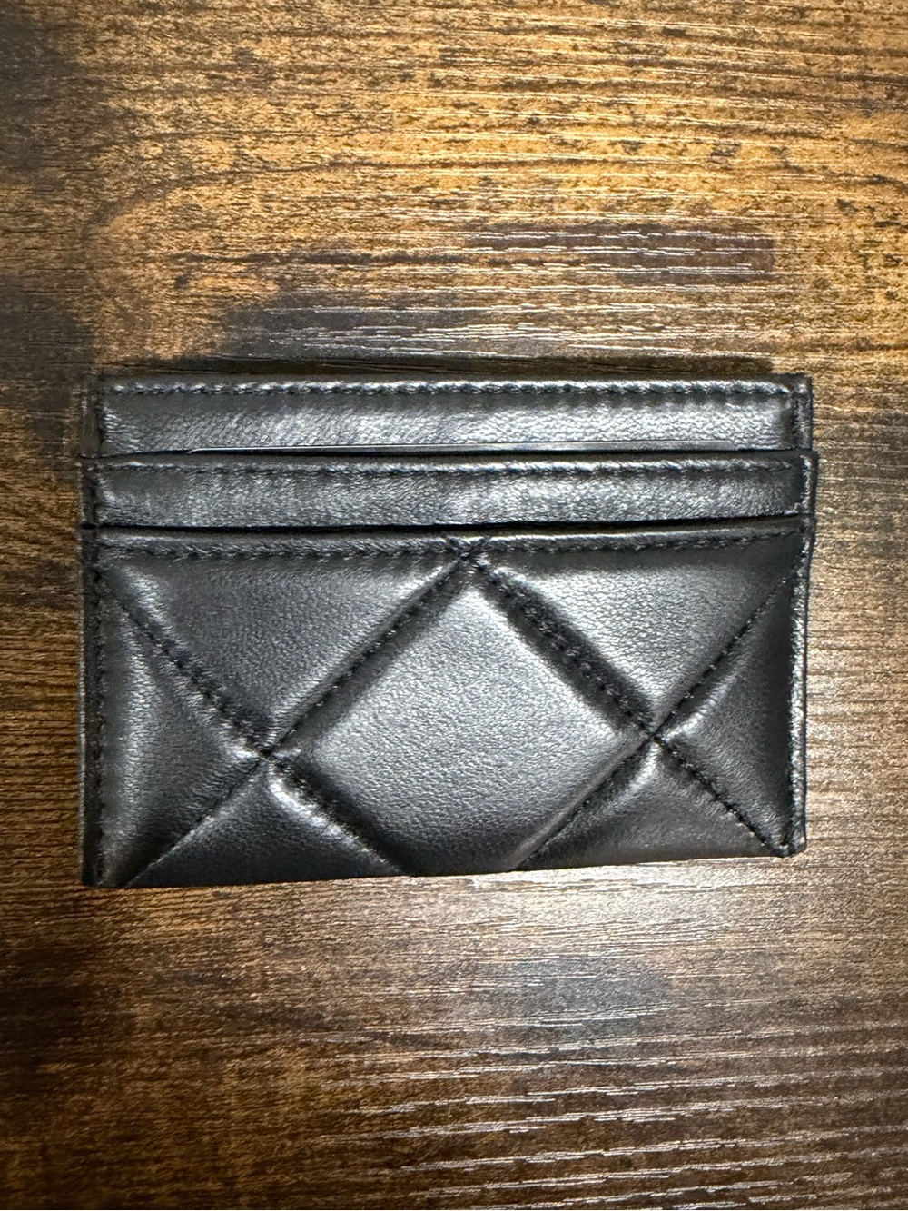 ESSENTIAL MUST HAVE- Card Holder- Chanel Style - Picture 3 of 4